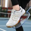 Badminton shoes Men's and women's professional comfortable breathable fashion tennis shoes Badminton shoes competition training sports couple shoes Me