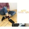 3/6/12 Pairs of Men's Cotton Diamond Striped Solid Color Ribbed Socks, with Random Style and Color