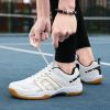 Badminton shoes Men's and women's professional comfortable breathable fashion tennis shoes Badminton shoes competition training sports couple shoes Me