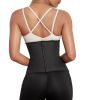 Waist Trainer for Women Latex Sport Underbust Steel Boned Corset Shapewear with Zipper Hook Shapewear Double Control Body Shaper  Workout Fajas Colomb